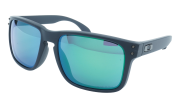 (Global Fit) Holbrook Sunglasses "Matte Black Ink / PRIZM Jade" OO9244 29 - Image 2