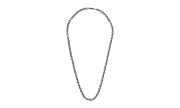 16" Paper Chain Necklace "Silver" CHRM1175