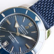 BRT Super Ocean 42mm Blue Rubber Braceket - Image 4