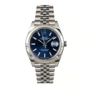 Rolxx Datejust Blue Dial Steel Replica - Image 7
