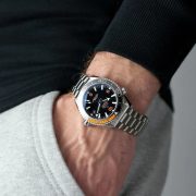 OMG Seamaster Planet Ocean Steel Black Dial Replica - Image 5