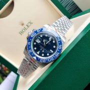 Rolxx Batman GMT-Master II Ceramic Blue Bezel 116710BLNR Jubilee Size:40mm - Image 11