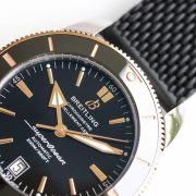 BRT Super Ocean 42mm Rose Gold Black Rubber Braceket - Image 3