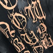 BLCG Sanskrit lettering industrial paint T-shirt - Image 5