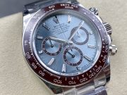 Rolxx Daytona Ice Blue diamond time Size:40mm - Image 2