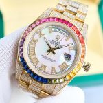 Rolxx Oyster Day-Date Diamond Setting 41mm Eternal Gold