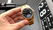 Rolxx Sky-Dweller Gold Replica - Image 5