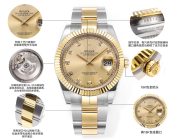 Rolxx Datejust Dial 41mm Replica - Image 4