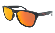 (Asian Fit) Frogskins Sunglasses "Matte Black / PRIZM Ruby" OO9245 63 - Image 2