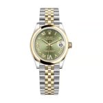 Rolxx Datejust Green Roman Replica