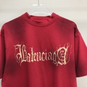 BLCG Sanskrit lettering industrial paint T-shirt - Image 2