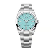 Rolxx Oyster Perpetual Aqua Dial 126000 Replica