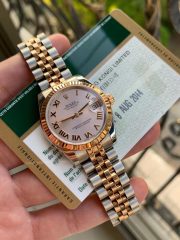 Rolxx Datejust 28mm 279171-0021 Everose Replica - Image 4