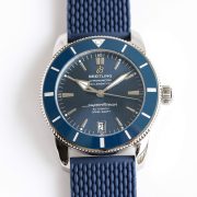 BRT Super Ocean 42mm Blue Rubber Braceket
