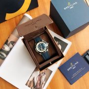 BRT Super Ocean 44mm Blue Rubber Bracelet - Image 2