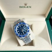 Rolxx Batman GMT-Master II Ceramic Blue Bezel 116710BLNR Jubilee Size:40mm - Image 12