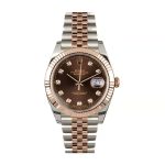 Rolxx Datejust 41mm 126331 Brown Replica