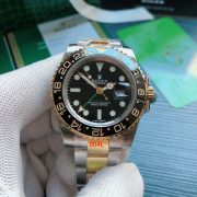 Rolxx Gmt-Master II Two Tone Black Dial Size:40mm - Image 2