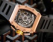 R Mille Replica Rose Gold Flyback Replica - Image 9