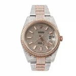 Fully Iced Out Rolxx Replica