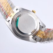 Rolxx Day-Date Full Diamond 40mm Luxury Dark Green Dial - Image 8