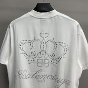 Paris royal crown hot diamond short sleeve t-shirt - Image 4