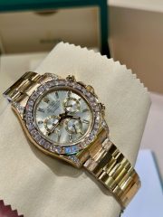 Rolxx Daytona Gold diamond time Size:40mm - Image 3