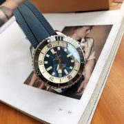 BRT Super Ocean 44mm Blue Rubber Bracelet - Image 6