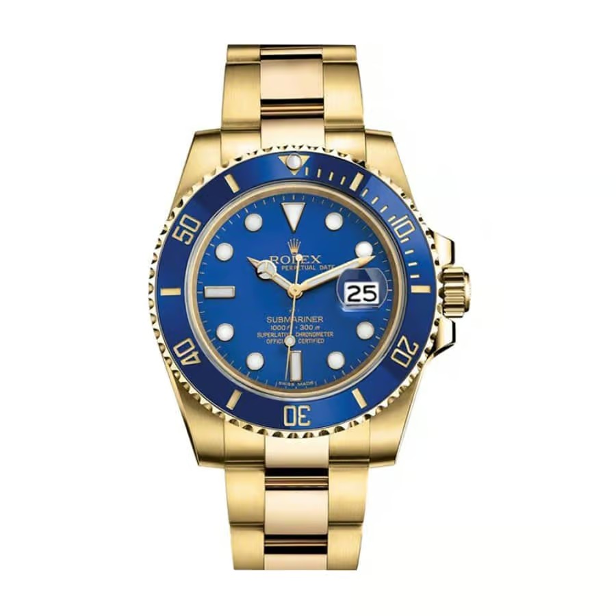 9EBA8BD8-F4D9-2D06-B8F7-B99BFCD548CC Rolxx Blue Submariner Replica - Image 1