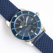 BRT Super Ocean 42mm Blue Rubber Braceket - Image 2