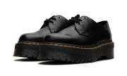 1461 Quad Polished Smooth Leather Derby "Black" 25567001 - Image 2
