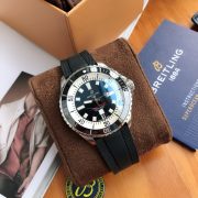 BRT Super Ocean 44mm Black Rubber Bracelet - Image 5