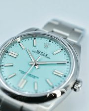 Rolxx Oyster Perpetual Aqua Dial 126000 Replica - Image 9