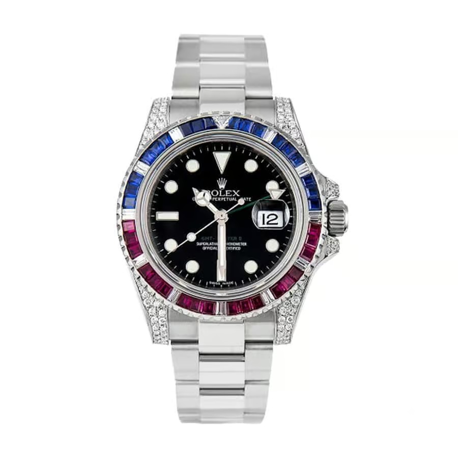 A87D7AEB-60EC-CE29-17C0-7841A87D16F1 Rolxx Diamond Bezel Replica Size:40mm - Image 1