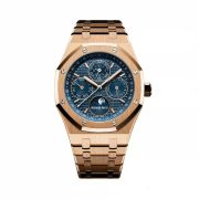 APS Rose Gold Blue Dial Replica