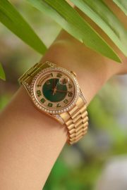 Rolxx Datejust Green Dial Replica - Image 6