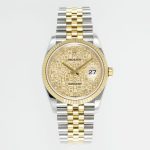 Rolxx Datejust Yellow Gold Replica 36mm