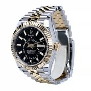 Rolxx Steel Gold Jubilee Sky Dweller Replica - Image 12