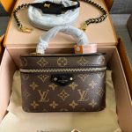 L X V VANITY CHAIN POUCH Bags M47125 11.5x6.5x19cm