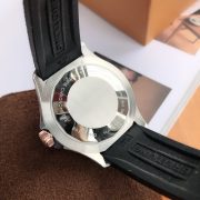 BRT Super Ocean 44mm Black Rubber Bracelet - Image 2