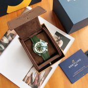BRT Super Ocean 44mm Green Rubber Bracelet - Image 9