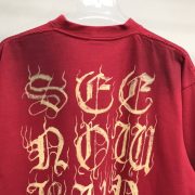 BLCG Sanskrit lettering industrial paint T-shirt - Image 4