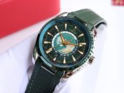 OMG Seamaster Aqua Teera 150 Meter Watch 41mm Diameter Greem Strap - Image 3