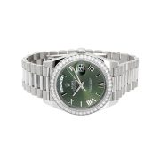 Rolxx Day Date Olive Diamond Replica - Image 3