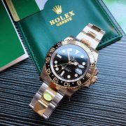 Rolxx Gmt-Master II Two Tone Black Dial Size:40mm - Image 10