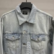 BLCG size logo offset denim jacket - Image 2