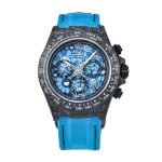 Rolxx Daytona COSMOGRAPH AUTOMATIC BLUE SUN FLOWER PATTERN Blue Dial Size:40mm