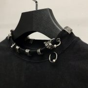BLCG neckline hardware perforated T-shirt - Image 5