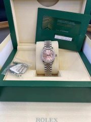 Rolxx Datejust Pink Diamond Replica - Image 5