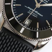 BRT Super Ocean 42mm Black Rubber Braceket - Image 5